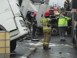 Krajowa "pięćdziesiątka" zablokowana po kolizji