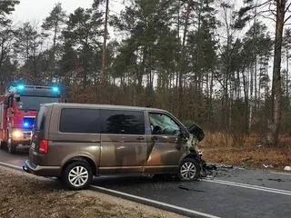 Wypadek w miejscowości Cyganówka