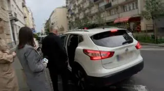 Aktor zeznawał w komendzie przy Wilczej