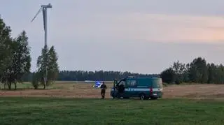 Dron znaleziony w miejscowości Rabiany