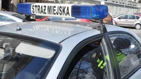 Patrol stołecznej straży miejskiej