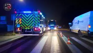 Hitting a pedestrian in Ołtarzew