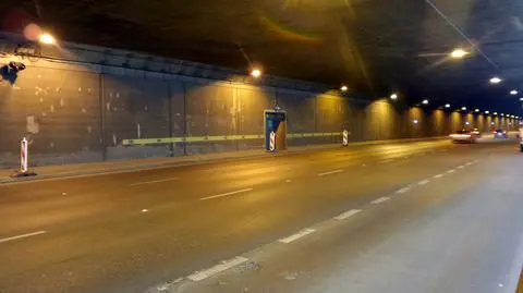 Na dwie noce zamkną tunel Wisłostrady