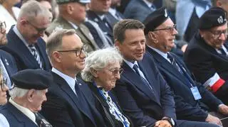 Spotkanie z uczestnikami Powstania Warszawskiego w Parku Wolności