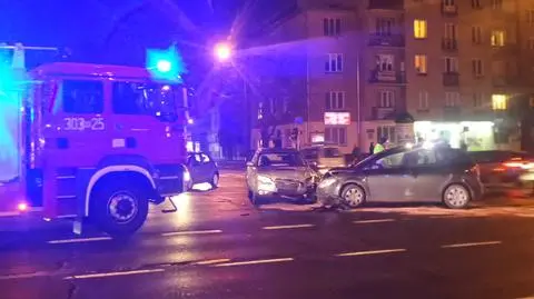 Dwa zderzenia w al. Niepodległości
