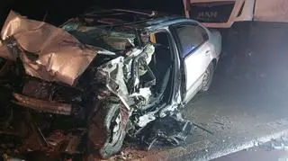 Wypadek na drodze krajowej numer 60 