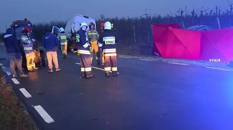 Śmiertelny wypadek w Jeżewicach