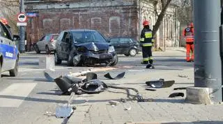 Wypadek spowodował duże utrudnienia w ruchu