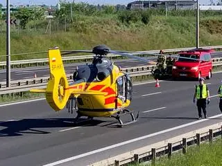 Śmiertelny wypadek z udziałem motocyklisty na S8