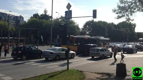 Burza uszkodziła sterownik. Nie działała sygnalizacja na Marynarskiej
