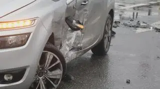 Wypadek na Targówku