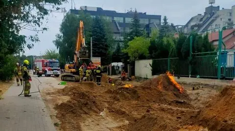 Uszkodzili rurę z gazem. Doszło do wybuchu