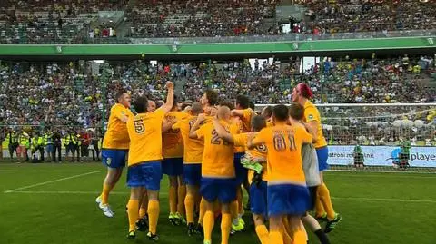 "Wielki mecz" w Warszawie. TVN wygrał po karnych z TVP
