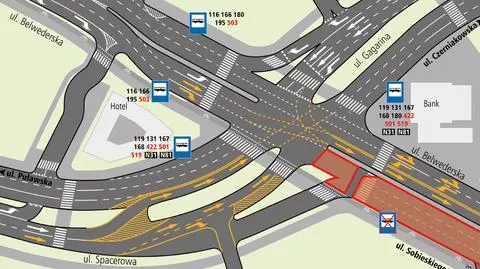 Ciepłownicy na Belwederskiej. Sprawdź utrudnienia