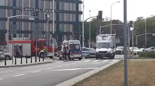 Wypadek na Mokotowie