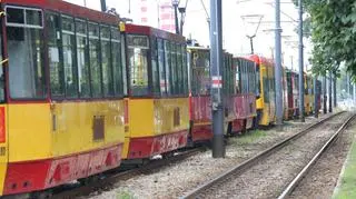 Pijany zablokował tramwaje