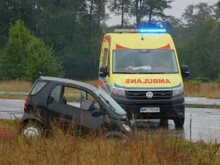 Wypadek w miejscowości Blochy