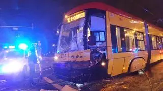 Zderzenie tramwajów na Okopowej