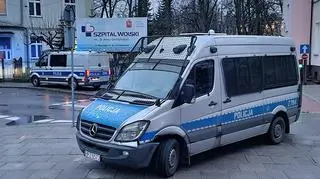 Policja przy Szpitalu Wolskim