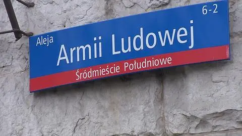Ulica Lecha Kaczyńskiego zamiast Armii Ludowej. 47 nazw ulic do zmiany
