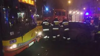 Zderzenie z autobusem