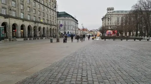 Dzwon Wacław IV zniknął z Krakowskiego Przedmieścia