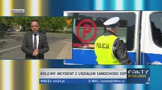 Samochód Służby Ochrony Państwa zderzył się z rowerzystą