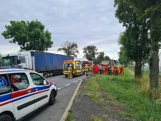 Śmiertelny wypadek na DK62