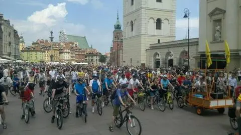 Tysiąc rowerzystów wyjechało na miasto