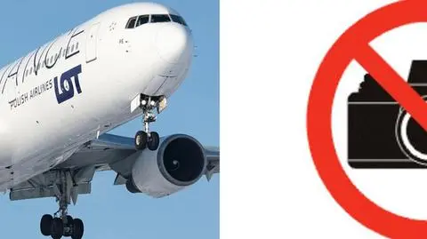 Zakaz fotografowania na lotnisku Chopina?