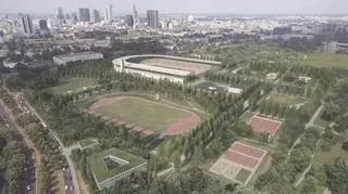 Tak ma wyglądać stadion Skry (materiał poglądowy)