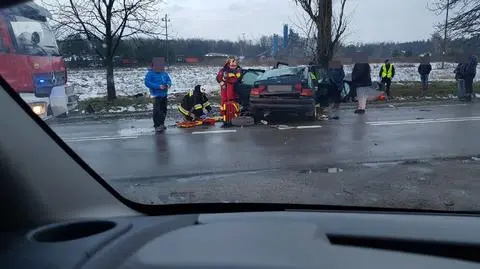 Śmiertelny wypadek pod Mińskiem. Jedna osoba zginęła, dwie ranne