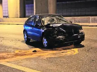 Zderzenie kilku pojazdów na S8