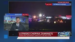 W samolocie było 59 pasażerów i załoga