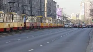 Poważna awaria tramwajowa w Śródmieściu