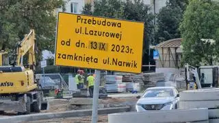 Przebudowa ulicy Lazurowej