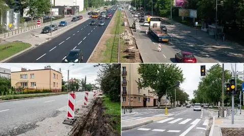 Remont wylotówki na Lublin, frezowanie trzech ulic 