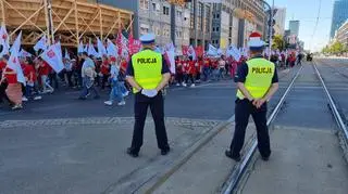 "Marsz gniewu" na ulicach Warszawy