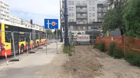 Prace przy Rakowieckiej