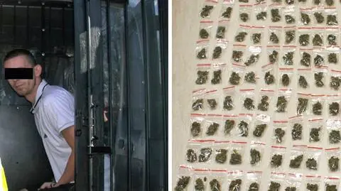 Narkotyki w reklamówce