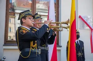 Odsłonięcie tablicy upamiętniającej Wojskowe Gubernatorstwo Warszawy