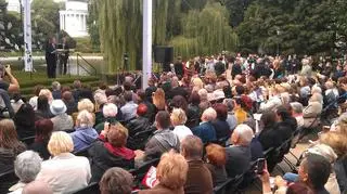 Narodowe czytanie "Pana Tadeusza" w Ogrodzie Saskim