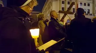 Droga Krzyżowa na ulicach Warszawy