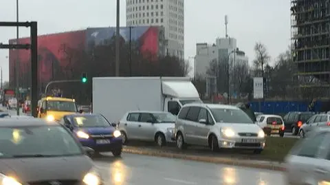 Seria kolizji na Trasie Siekierkowskiej