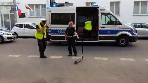 Kierowca potrącił dziecko na hulajnodze
