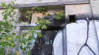Budynek został zabezpieczony