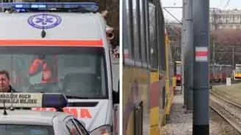 Tramwaj potrącił dziewczynę