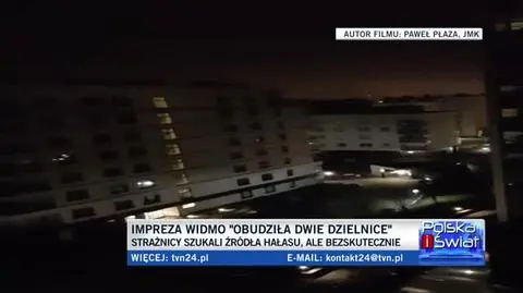 Impreza-widmo obudziła dwie dzielnice