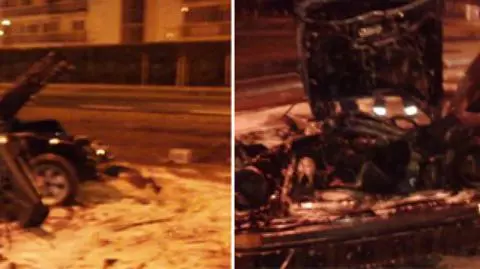 Rozbił porsche i trafił do szpitala