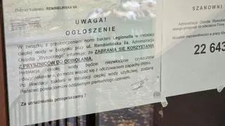 Mieszkańcy bloku na Bródnie mają zakaz korzystania z pryszniców